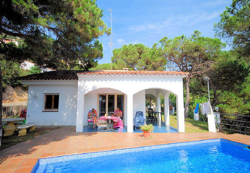 LL 802 Villa pour 7 personnes avec piscine privée sur la Costa Brava en Lloret de Mar