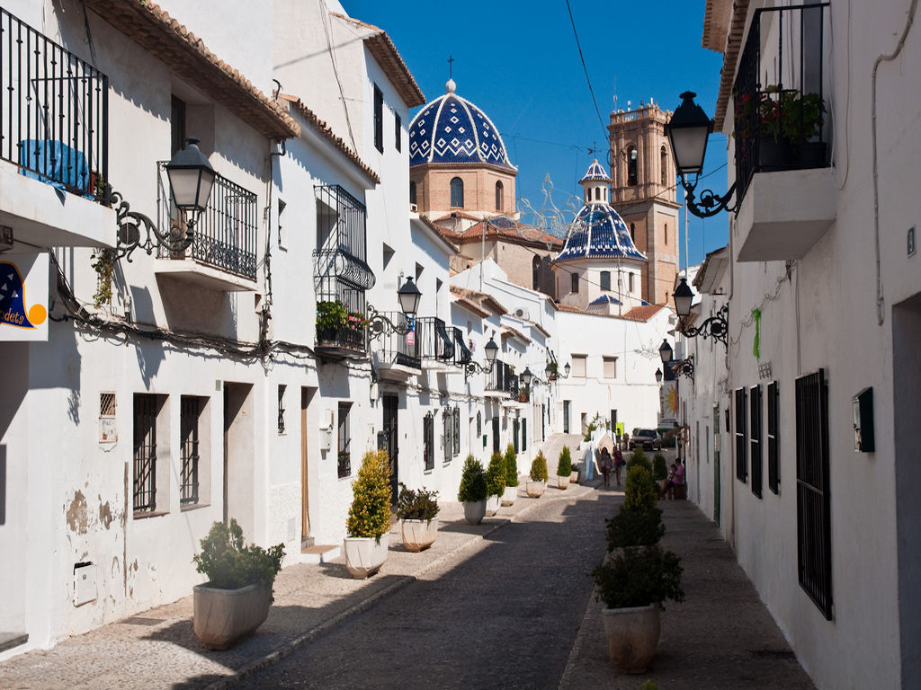 Vacaciones en la región de Altea, villas, casas rurales y apartamentos cerca del mar