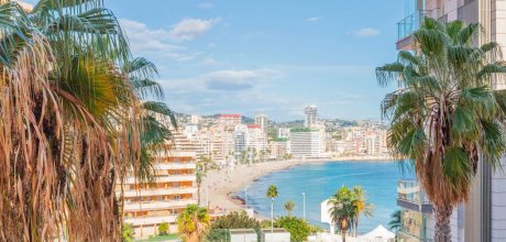 CL 115/1 Ferienwohnung für 4 Personen mit Schwimmbad und Meerblick in Calpe an der Costa Blanca
