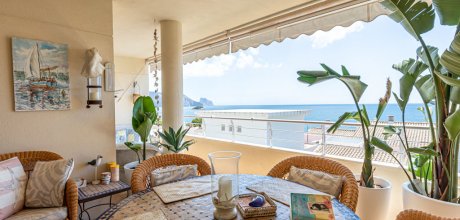 AL 150 Exklusive Ferienwohnung für 6 Personen mit Schwimmbad und Meerblick bei Altea an der Costa Blanca