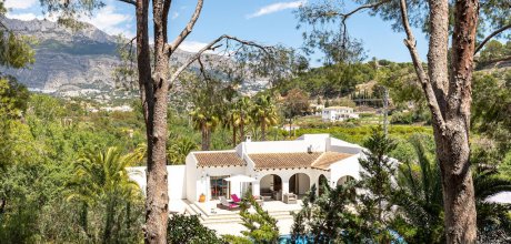 AL 421 Exklusive Finca für 4/6 Personen mit einem privaten, beheizbaren Pool bei Altea an der Costa Blanca