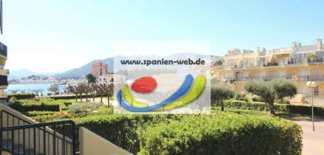 LA 130/6 Appartement de vacances près de la plage pour 6 personnes avec vue sur la mer à Llançà sur la Costa Brava