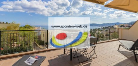 LA 139/3 Strandnahe Ferienwohnung für 6 Personen mit Meerblick bei Llançà an der Costa Brava