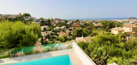 DE 924 Maison de vacances moderne pour 10 personnes avec piscine privée et vue sur la mer près de Dénia sur la Costa Blanca en Espagne