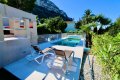 Genießen Sie Ihren Urlaub in Dénia an der Costa Blanca in dieser großzügigen Ferienvilla für 8 Personen – mit privatem Pool und Meerblick.
