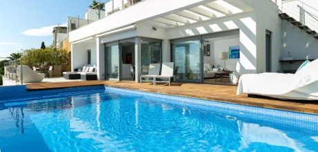 RS 819 Casa exclusiva para 8 personas junto al mar con piscina privada y vistas panorámicas en Rosas en la Costa Brava
