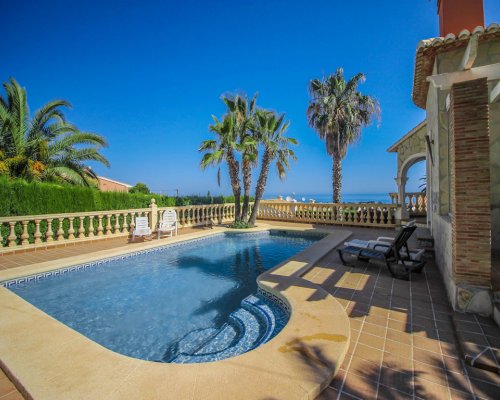 Ferienhaus Denia Costa Blanca privater Pool