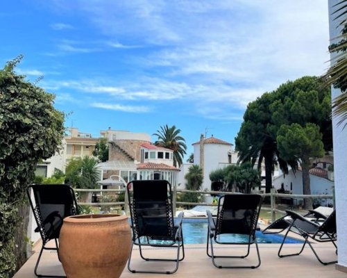 Ferienhaus Empuriabrava mieten - am Kanal - privater Pool