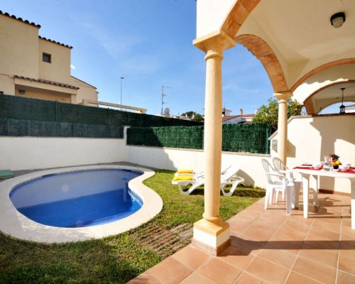 Ferienhaus privater Pool mieten www.spanien-web.de