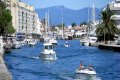 Vacaciones en la playa de Empuriabrava en la Costa Brava