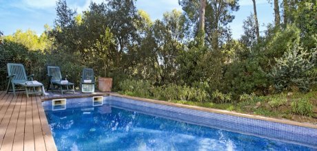 PA 804 Villa para 8 personas con una piscina privada y vistas al mar en Llafranc en la Costa Brava